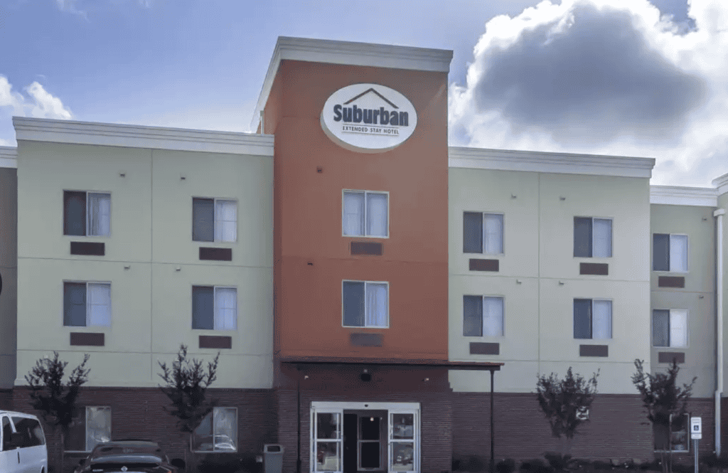 Suburban Extended stay is conveniently located in Donaldsonville